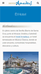 Mobile Screenshot of hotelamadeussevilla.com